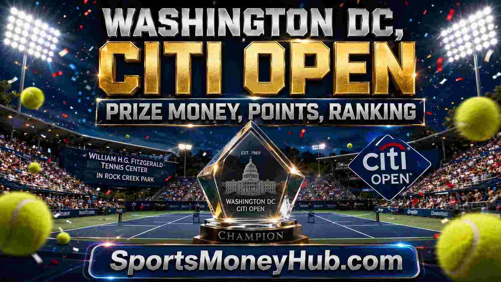 2026 Washington DC Open Prize Money & Ranking Points