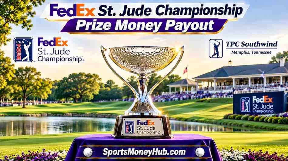 2026 FedEx St. Jude Championship prize money, purse breakdown