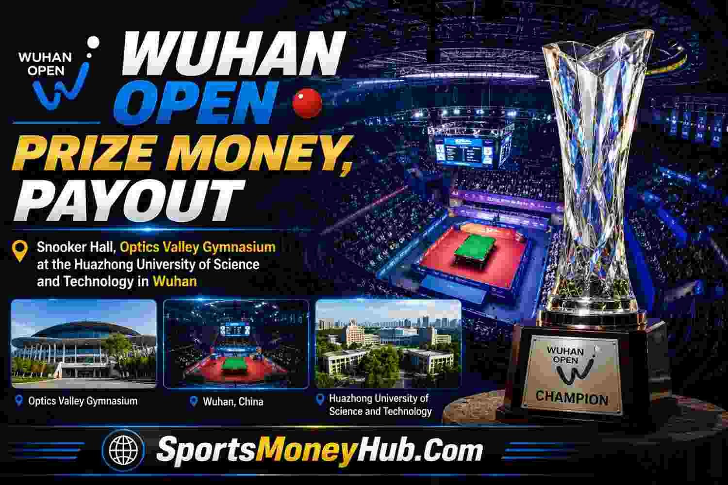 2026 Wuhan Open Snooker Prize Money Breakdown